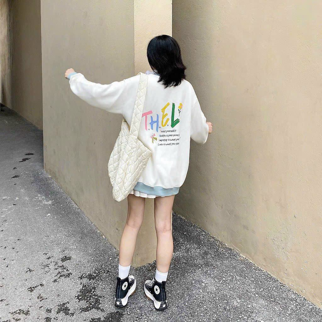Áo Khoác Cardigan In Hoa Tiết Siêu Cute TP08