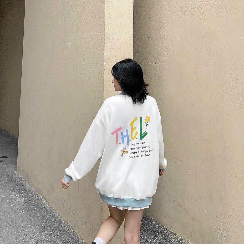 Áo Khoác Cardigan In Hoa Tiết Siêu Cute TP08