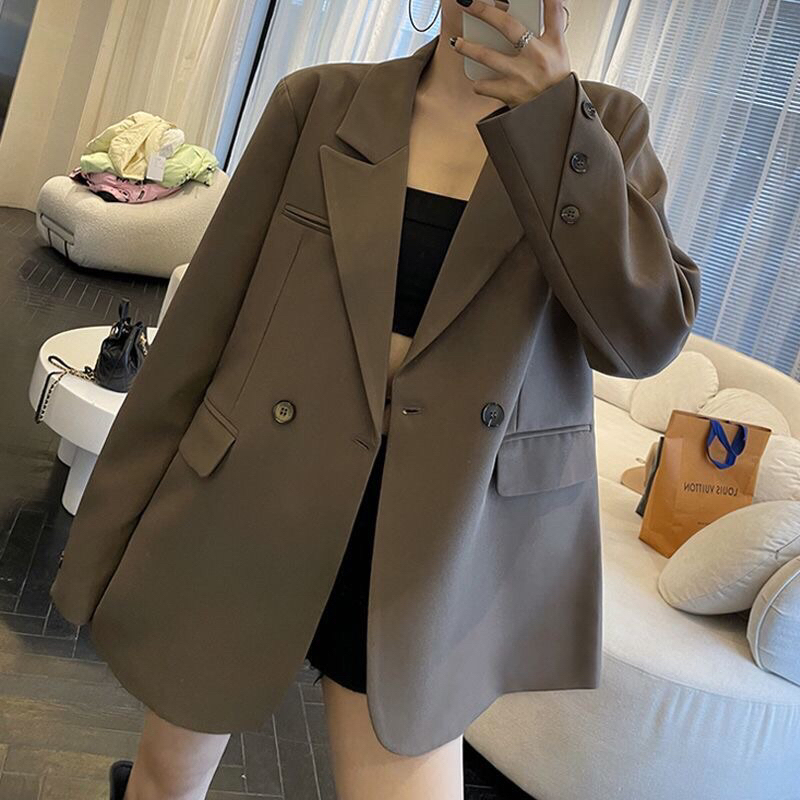 Áo Khoác Blazer Nữ Form Suông Mẫu Mới Mã RB02Q