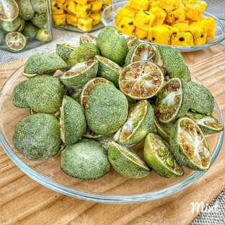 Tắc xanh sấy lạnh - hủ thuỷ tinh cao cấp 300gr