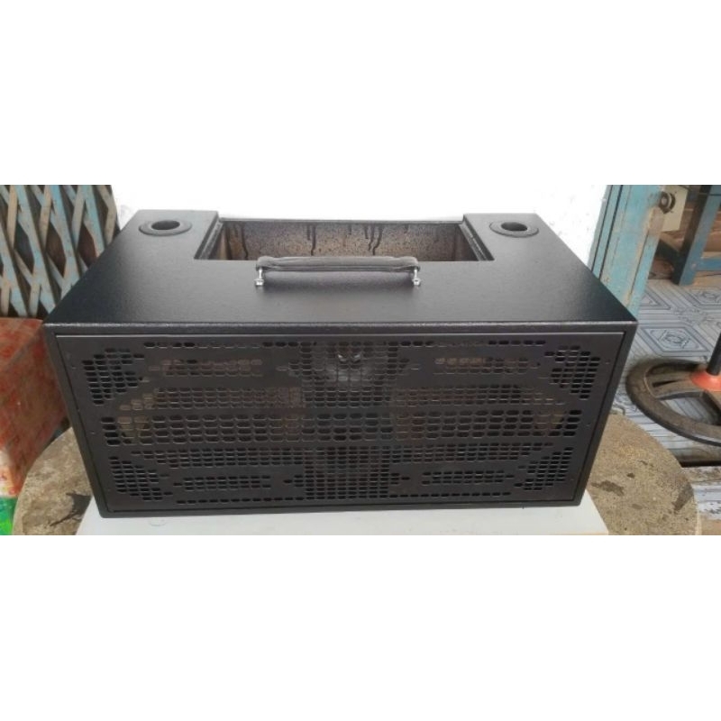 Vỏ thùng loa 2 bass 25 đôi mạch 19×38
