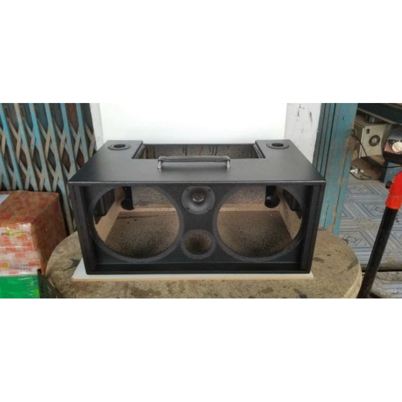 Vỏ thùng loa 2 bass 25 đôi mạch 19×38