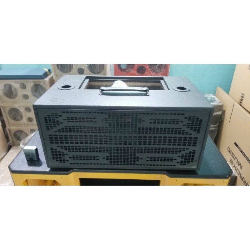 Vỏ thùng loa 2 bass 25 đôi mạch 19×38