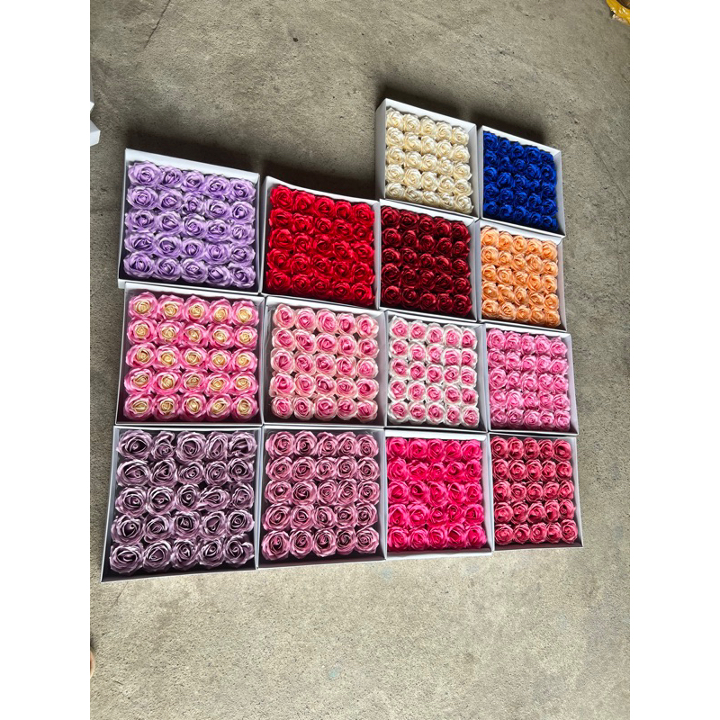 hoa sáp 7 lớp hộp 25b