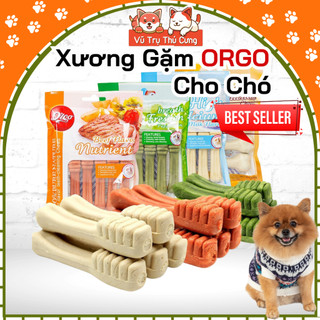 Bánh Xương Orgo Cho Chó Bổ Sung Canxi & Sạch Răng