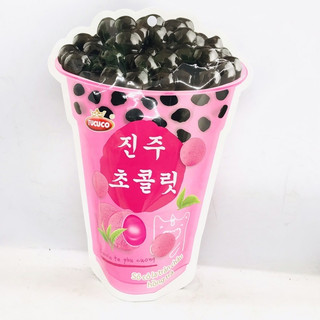 Kẹo socola hồng trà trân châu phú cường 130gr