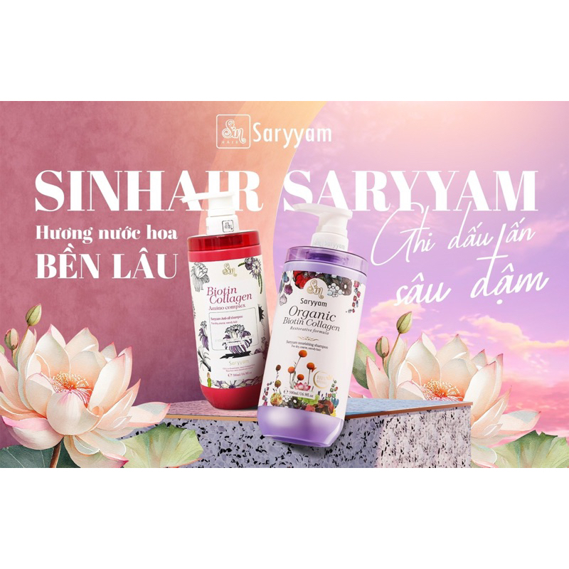 Dầu gội nước hoa Sinhair Saryyam