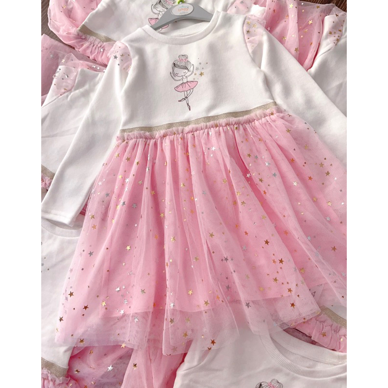 Váy bé gái Tu.tu dư xịn 3m-4y