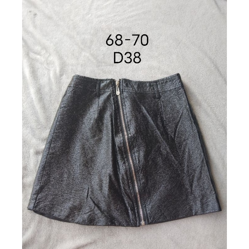 Chân váy da 2hand vintage, y2k