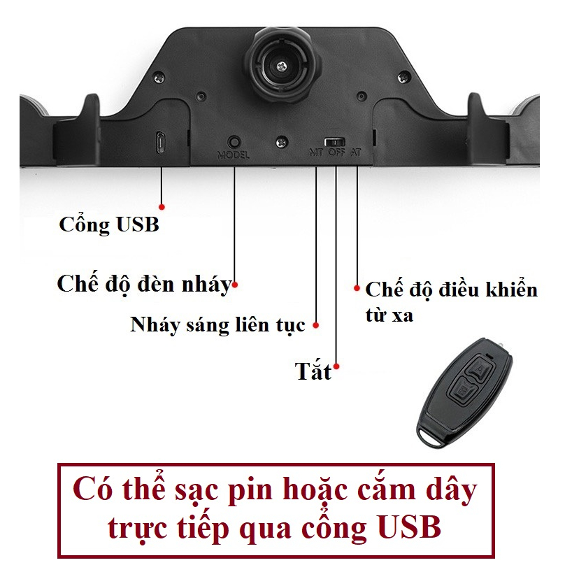 Đèn cảnh báo tam giác năng lượng mặt trời