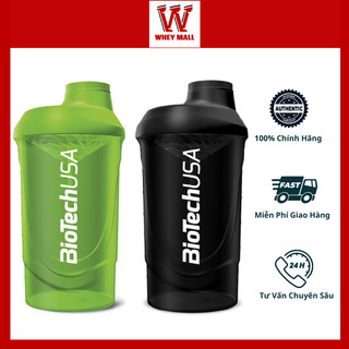 Bình nước tập gym wave shaker biotechusa 600ml - bình lắc biotech chính hãng