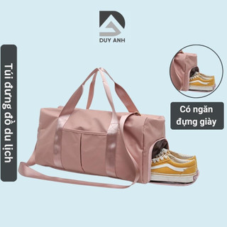 Túi du lịch đưng quần áo đồ đi tập gym cỡ lớn có ngăn để giày chất liệu chống thấm cao cấp duyanh2015