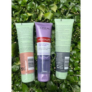[Bill Pháp] Sữa rửa mặt đất sét L'OREAL PURE CLAY Exfoliate Refine 150ml