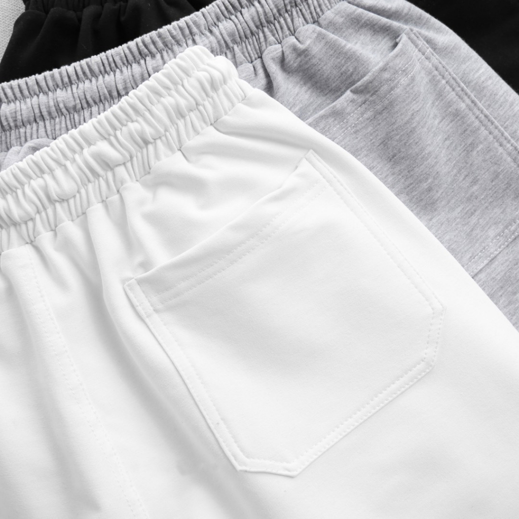 Quần short thun nam cotton DYNYOUTH mặc nhà thể thao đi biển cao cấp