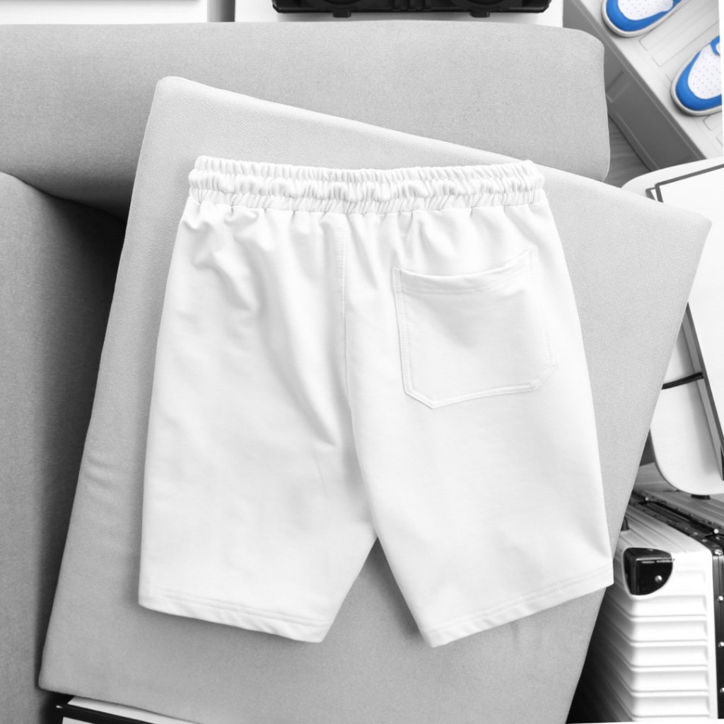 Quần short thun nam cotton DYNYOUTH mặc nhà thể thao đi biển cao cấp