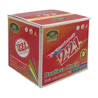 Hộp 100 viên phấn viết bảng không bụi mic 221