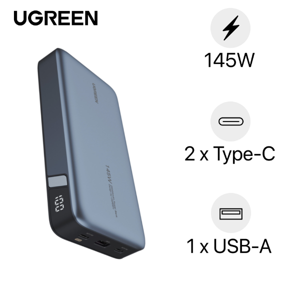 Pin dự phòng 145W Ugreen 25000mAh