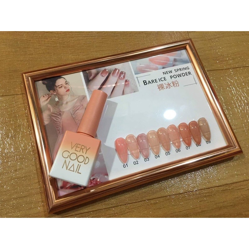 Set Sơn Thạch Verry Good nail set 9 chai