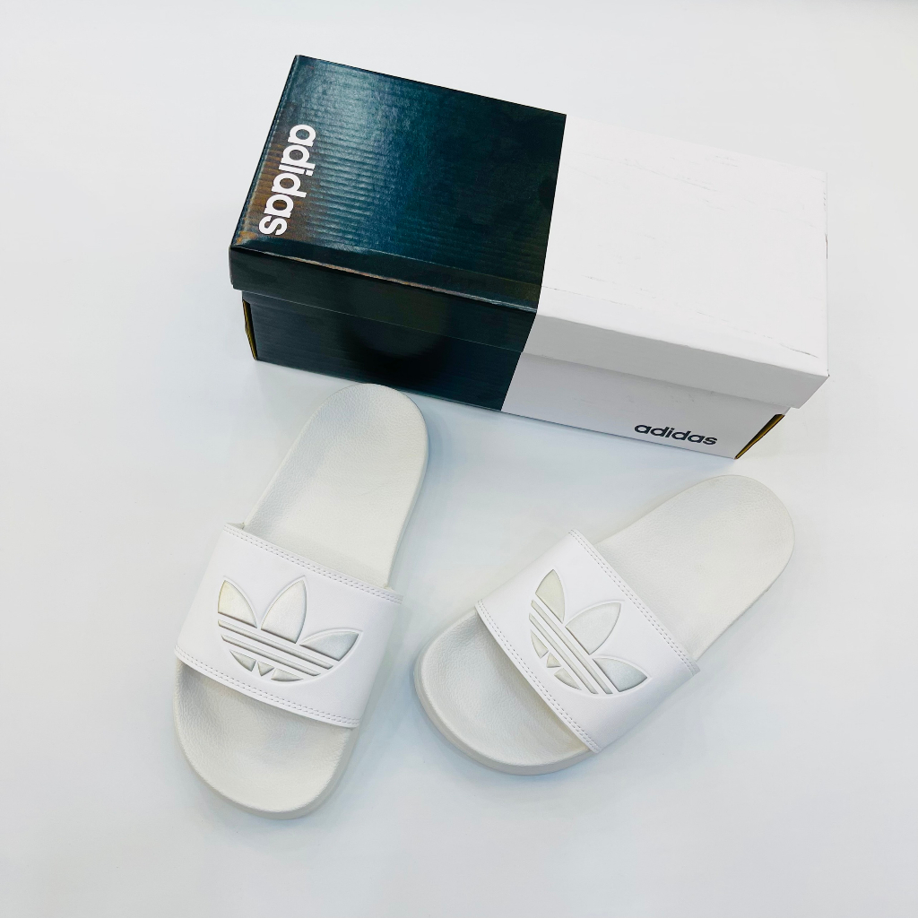 Dép quai ngang A.D.I.D.A.S logo Cỏ Ba Lá