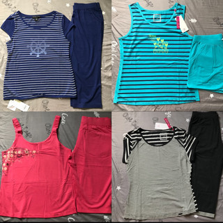 Bộ ngủ mùa hè Winny SIZE M - Chất liệu cotton mềm mịn thấm hút mồ hôi tốt