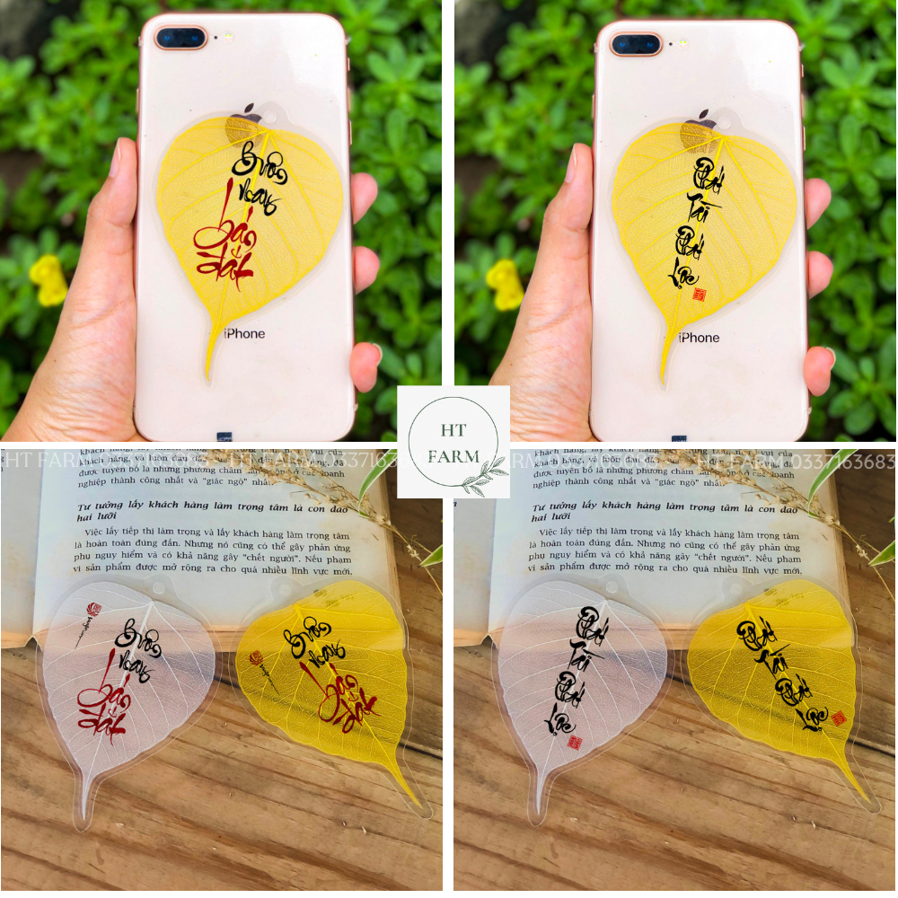 Lá Bồ Đề Buôn may - Phát tài - Cát tường - May mắn