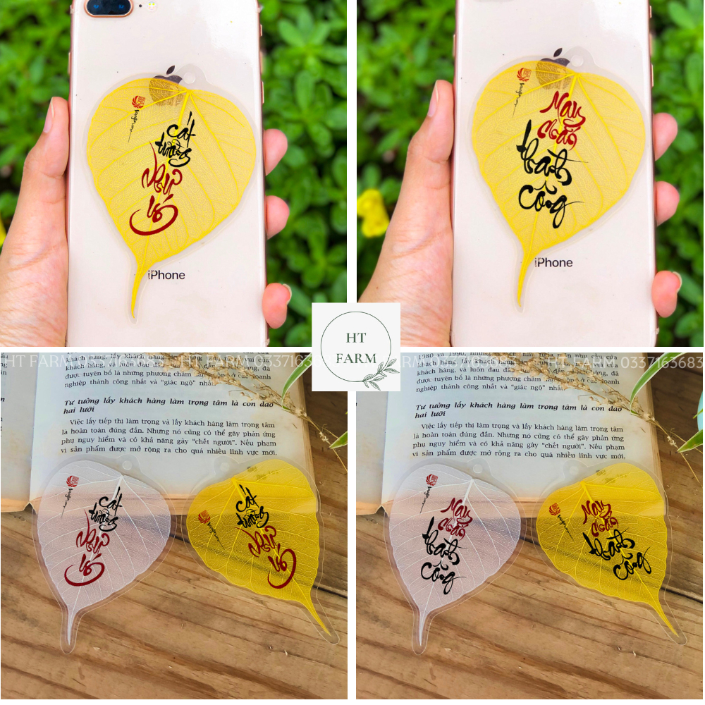 Lá Bồ Đề Buôn may - Phát tài - Cát tường - May mắn