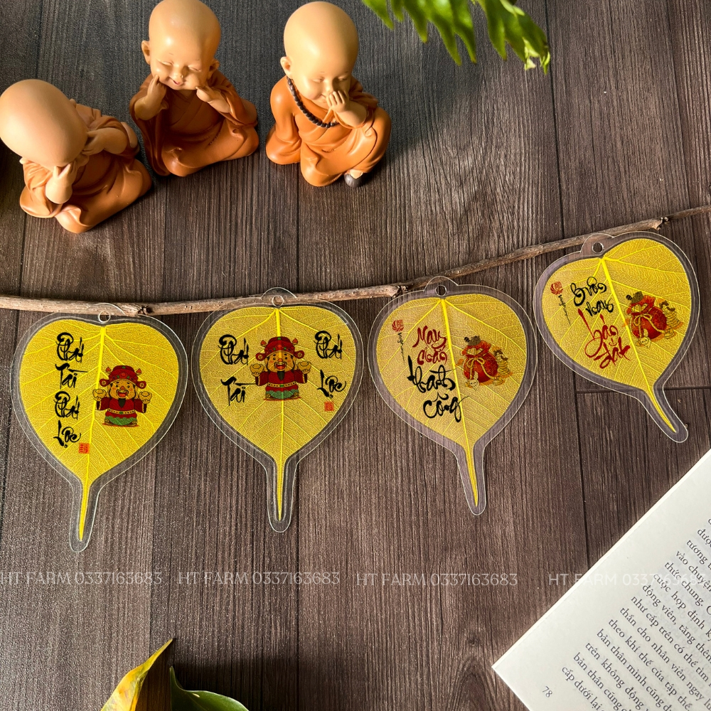 Lá Bồ Đề Buôn may - Phát tài - Cát tường - May mắn