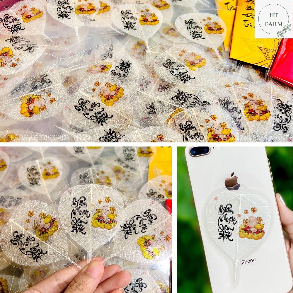 Lá Bồ Đề Buôn may - Phát tài - Cát tường - May mắn