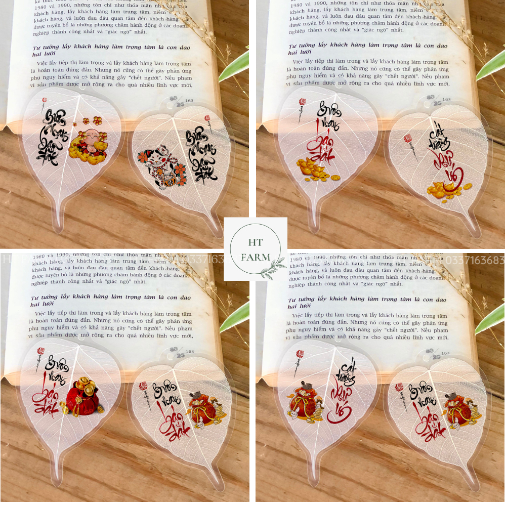 Lá Bồ Đề Buôn may - Phát tài - Cát tường - May mắn