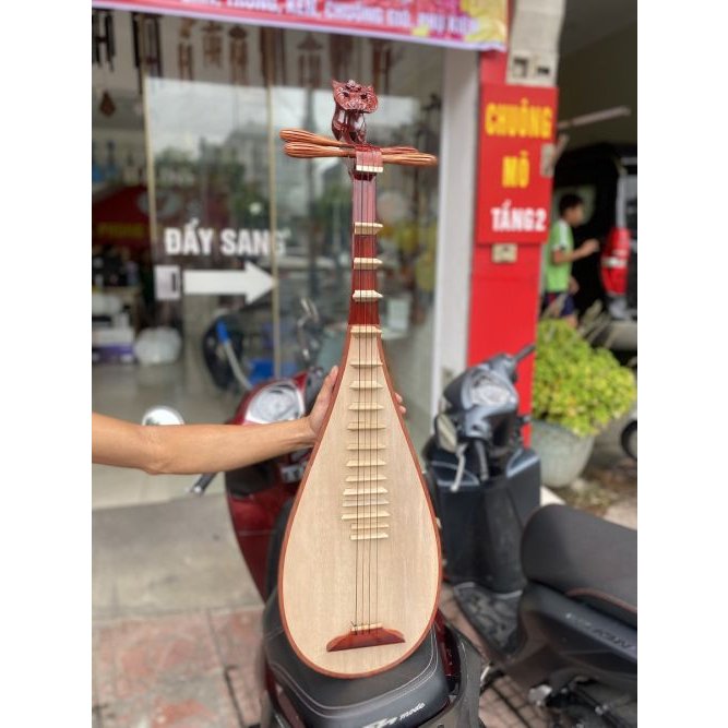 Đàn tỳ bà gỗ hương cao cấp