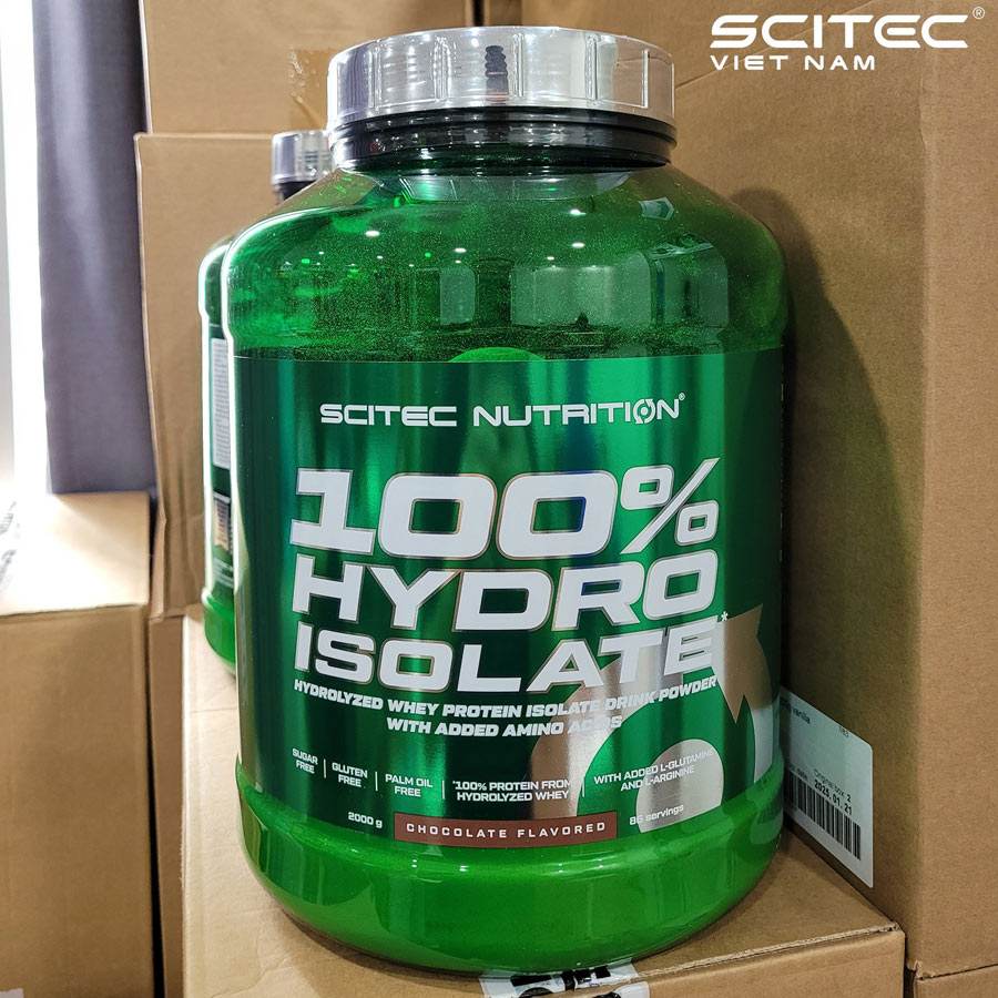 WHEY HYDRO ISOLATE SCITEC NUTRITION Whey Bổ Sung Nguồn Protein Cao Cấp, Tinh Khiết - CHÍNH HÃNG 100%