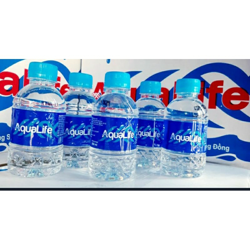 Nước Suối Đóng Chai Aqualife 250ml / 24 chai / 1 thùng .