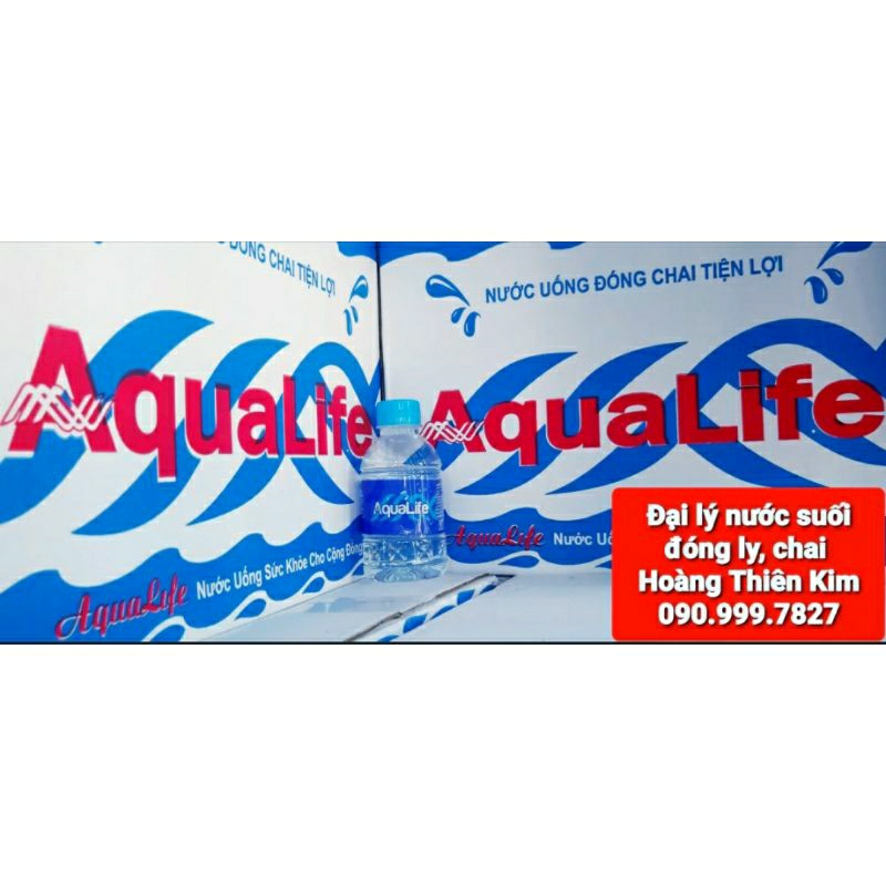 Nước Suối Đóng Chai Aqualife 250ml / 24 chai / 1 thùng .