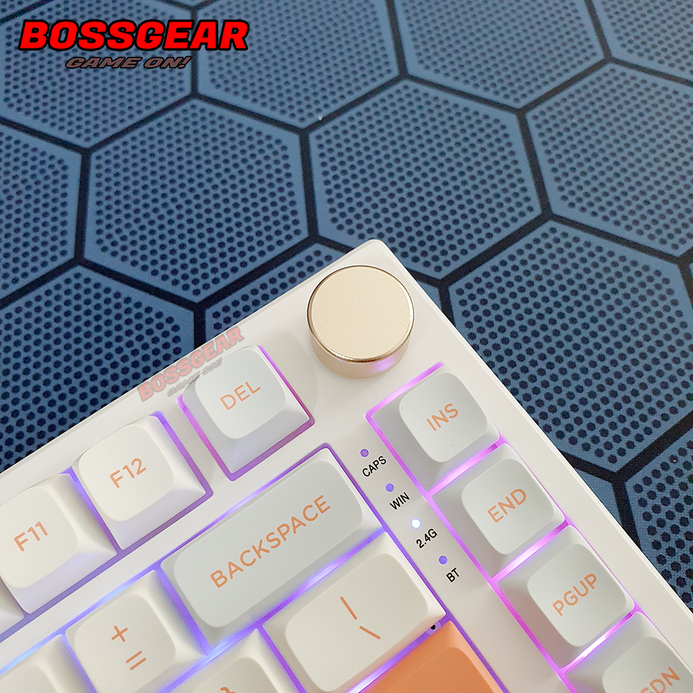 Bàn phím cơ không dây VGN N75 Pro, LED RGB, 3 Modes, Hotswap 5 chân, Gasket, Full Mods…