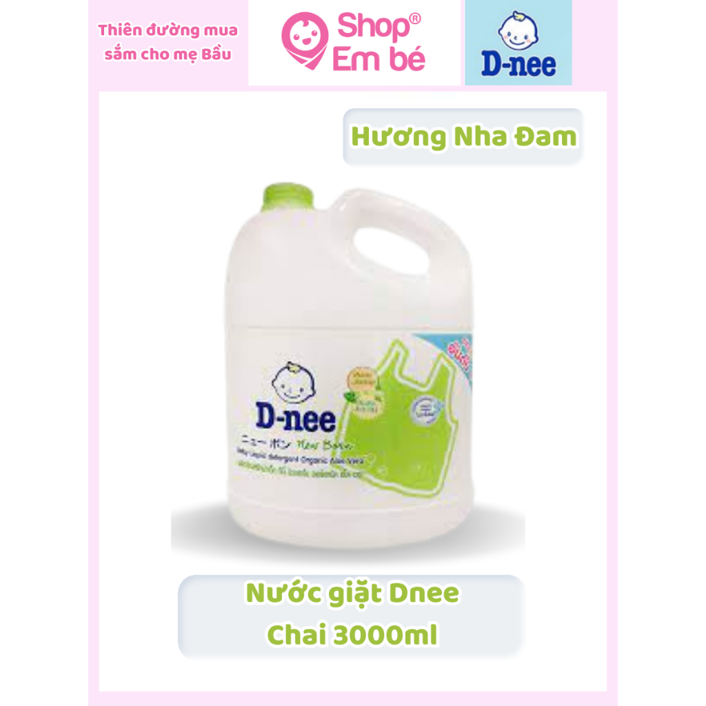 Nước Giặt Dnee 3000Ml Thơm Dịu An Toàn Cho Bé - Nước Giặt Thái Hàng Chính Hãng -Shop Em Bé