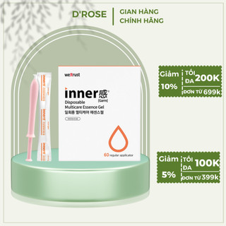 Inner gel đũa thần inner hàn quốc dung dịch vệ sinh phụ nữ kít hồng thơm vùng kín, ngừa hôi cân bằng ph - dr27
