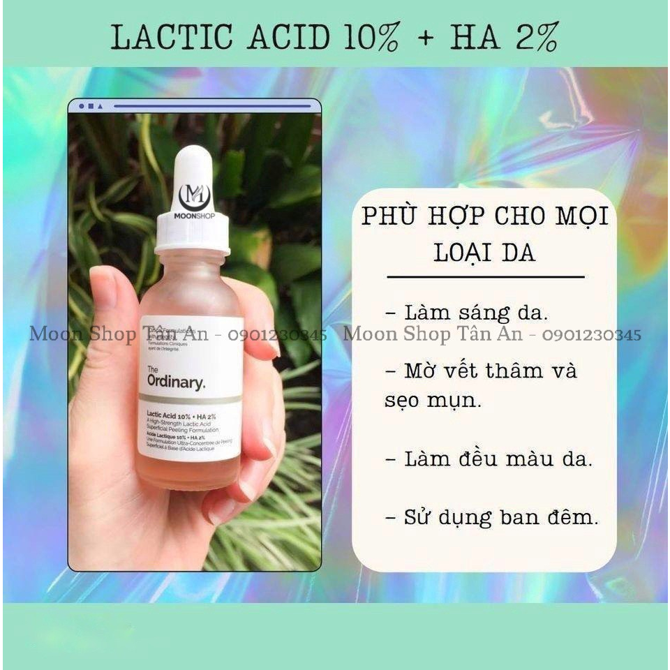 Serum The Ordinary Lactic Acid 10% + HA