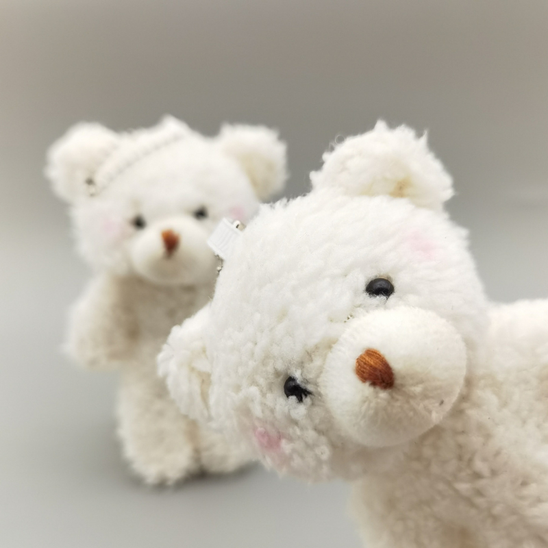 Móc khóa thú bông vịt, chó, đám mây, bò ngộ nghĩnh dễ thương chất liệu mềm mại làm móc khóa, treo balo túi xách PKNN01