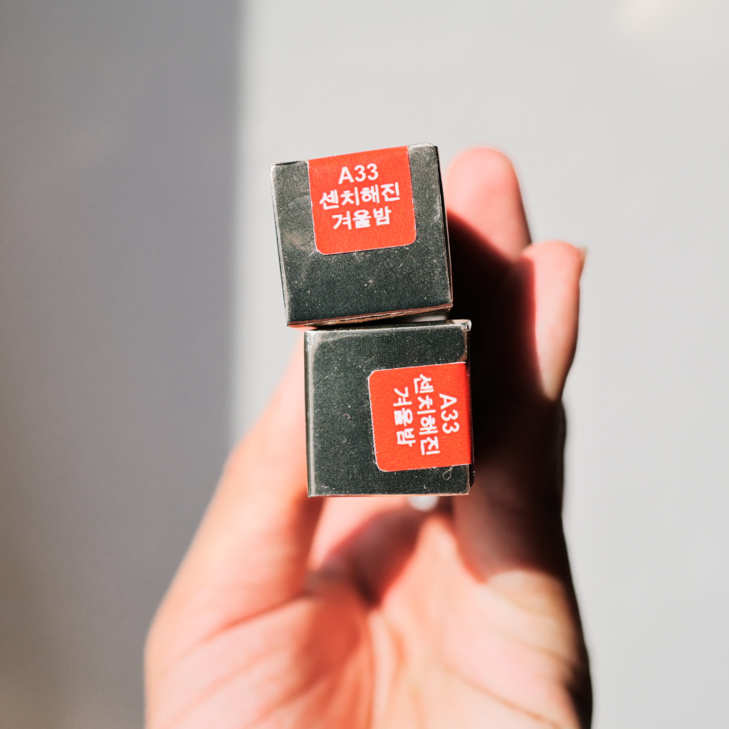 Son black a33 rouge màu đỏ cam dễ thương , son kem lì dành cho học sinh