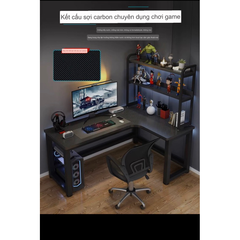 Bàn góc L, bàn gaming góc L