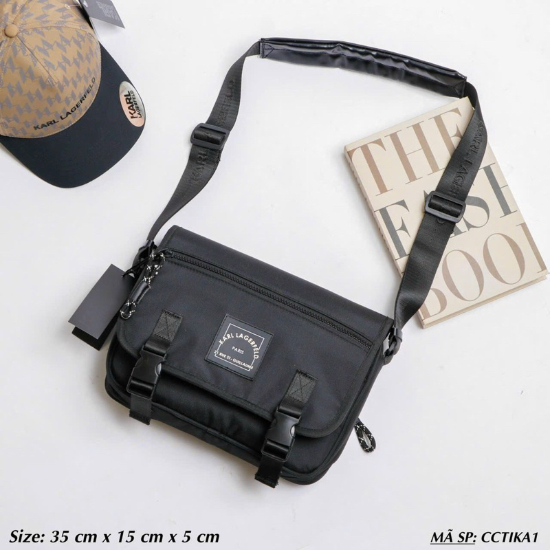 Túi Karl nam đeo chéo