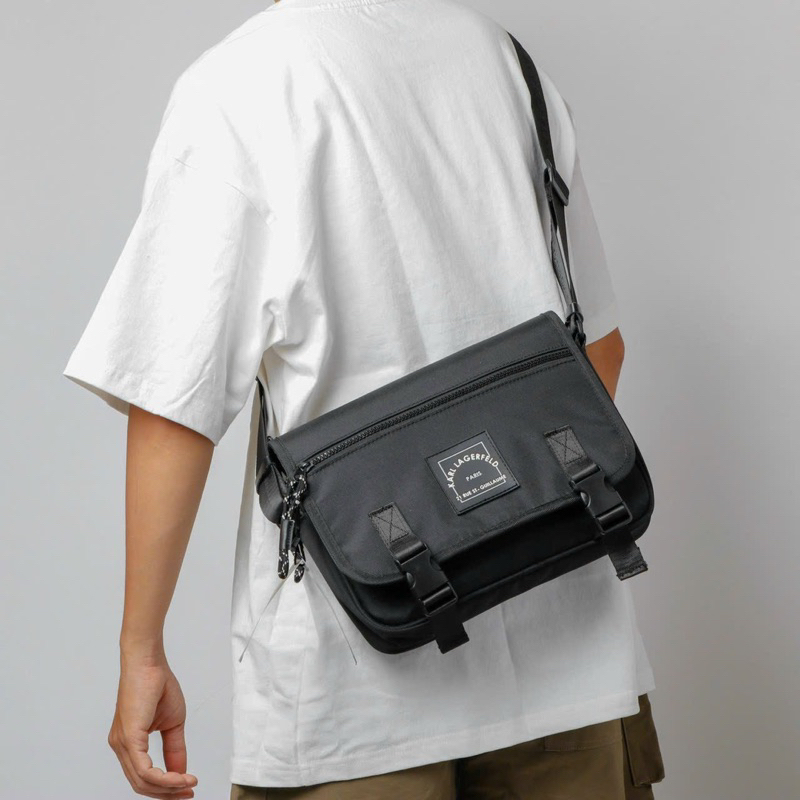 Túi Karl nam đeo chéo