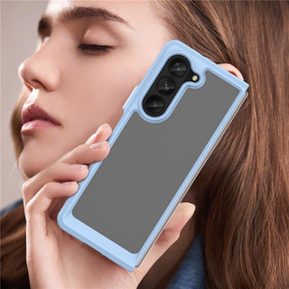 [Clover 2020] Ốp lưng Galaxy Z Fold 7 6 5 4 3 nhựa hơi dẻo lưng trong viền màu sắc