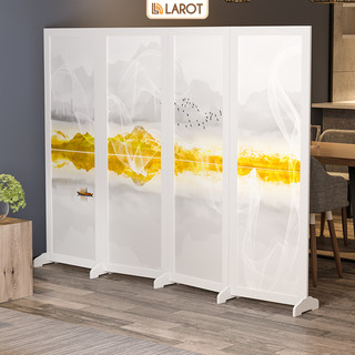 Bình phong 2 vách ngăn phòng họa tiết đặc sắc thương hiệu Larot( HÌNH ĐẦU TIÊN 4 VÁCH)