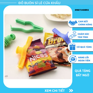 D113 Kẹp miệng túi thực phẩm tiện lợi Kẹp niêm phong miệng túi thực phẩm có nắp đậy