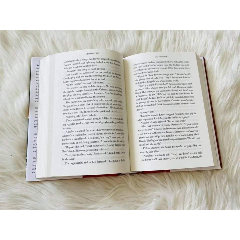 Rick Riordan Heroes of Olympus 5q bìa cứng nhập