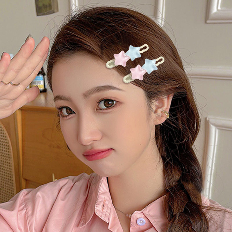 🍭 🍭Kẹp Tóc Nữ Hình Ngôi Sao Ngọt Ngào Dễ Thương