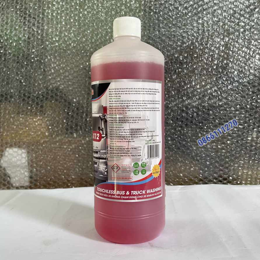 Nước rửa xe không chạm TURBO X12  1 lít
