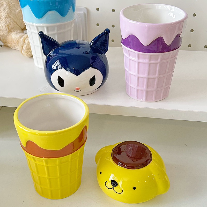 Ly sứ kem ly Sanrio Kuromi, Melody đáng yêu