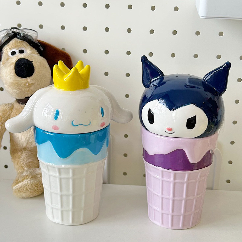 Ly sứ kem ly Sanrio Kuromi, Melody đáng yêu